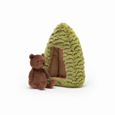 Jellycat Forest Fauna Bear Australia | 321409VWX